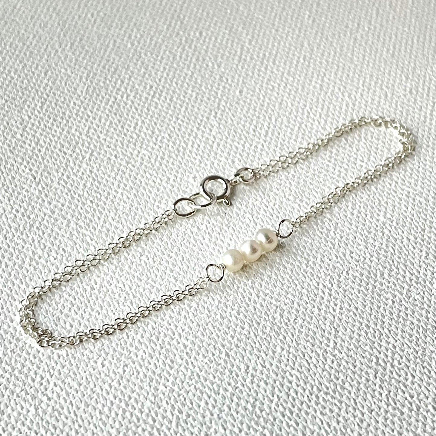 Sterling Silver Birthstone Bracelet