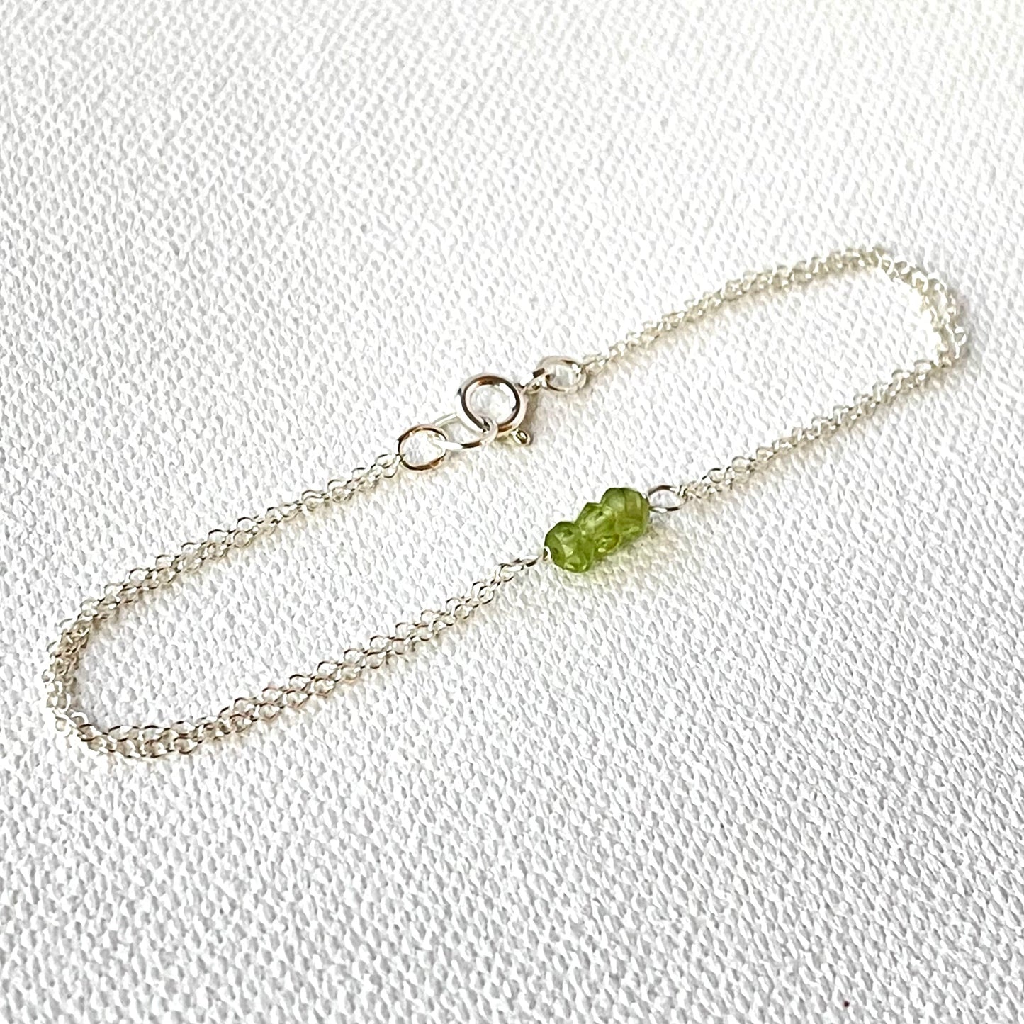 Sterling Silver Birthstone Bracelet