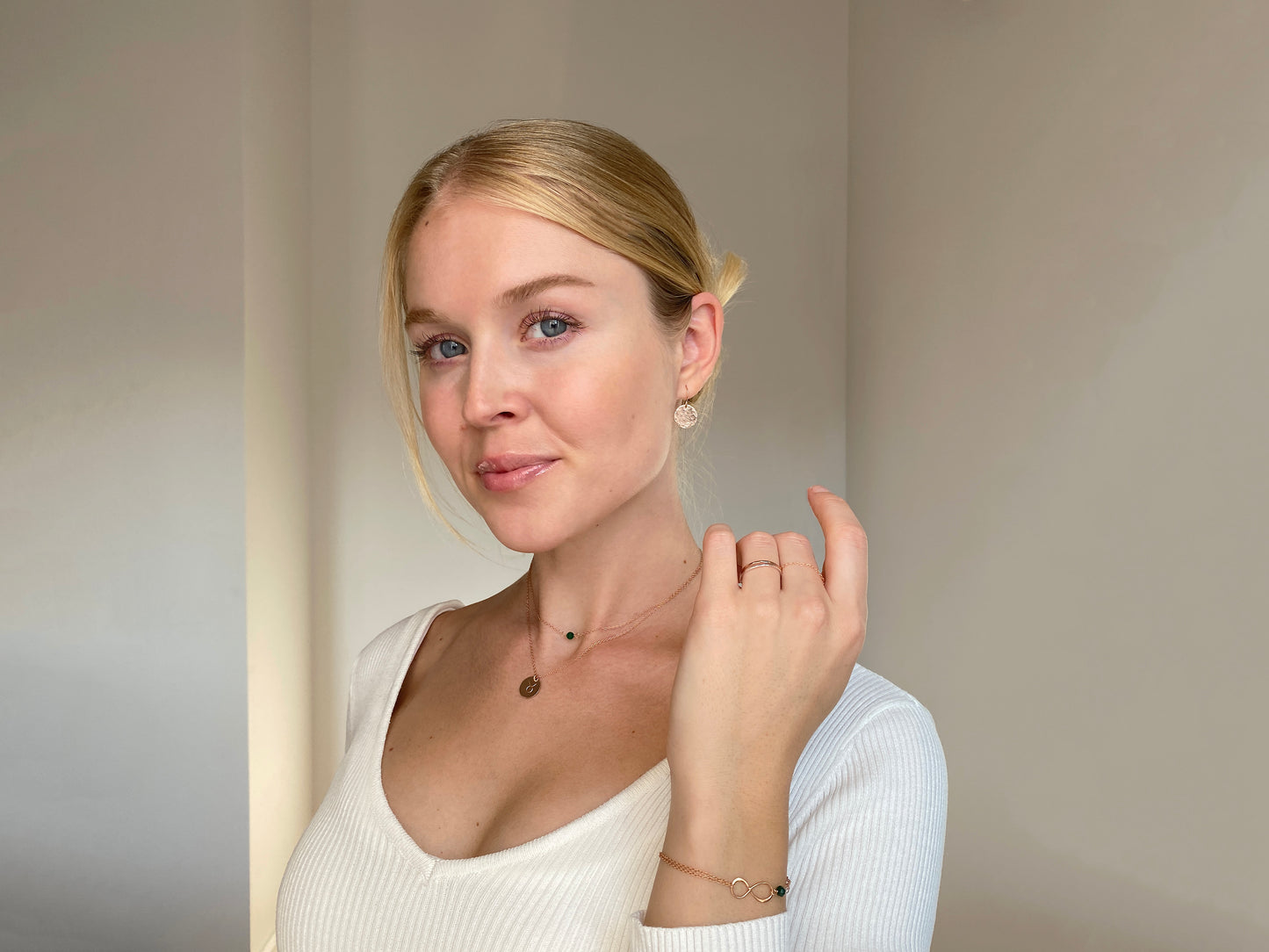 Rose Gold Zodiac Necklace