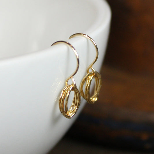 Links Earrings - Silver, Gold, Rose Gold