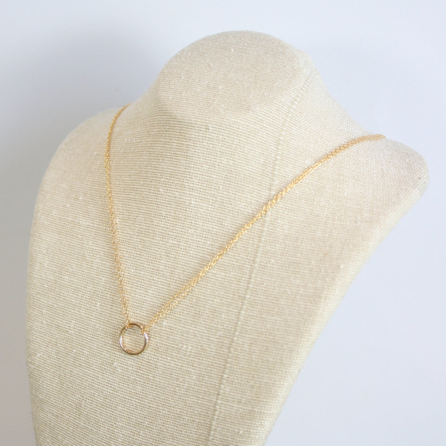 Circle Necklace - Silver, Gold, Rose Gold