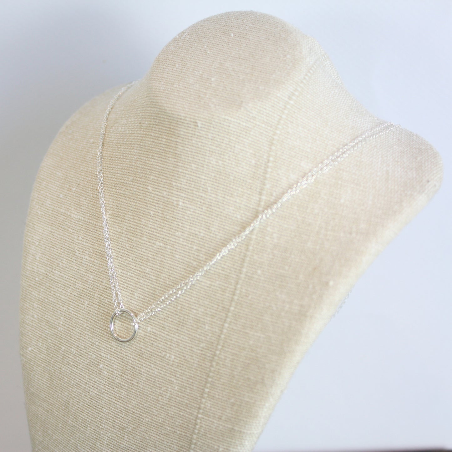 Circle Necklace - Silver, Gold, Rose Gold